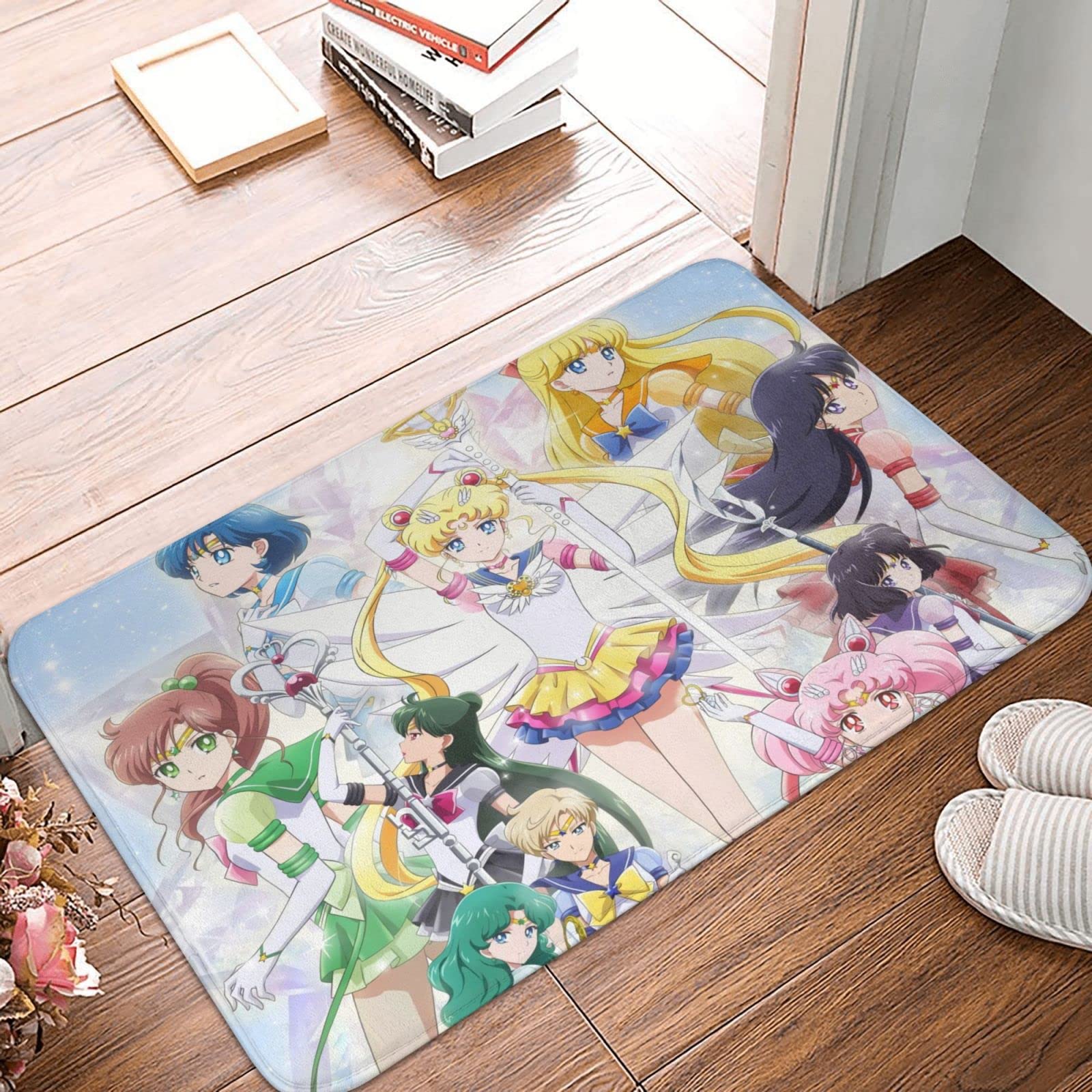 セーラームーン　キャラクターマット Amazon | 玄関マット 美少女戦士セーラームーン 可愛い 屋外
